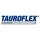 Plattformwagen TAUROFLEX basic, 2 Schiebebügel, Ladefläche 1000x600 mm mit Bordkante, Traglast 250 kg, TPE-Bereifung, RAL 3002 Karminrot