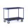 Tischwagen Tauroflex F3, 2 Ladeflächen 1000x600 mm mit waagerechtem Griff, TPE-Räder, Traglast 300 kg, Farbe: RAL 5010